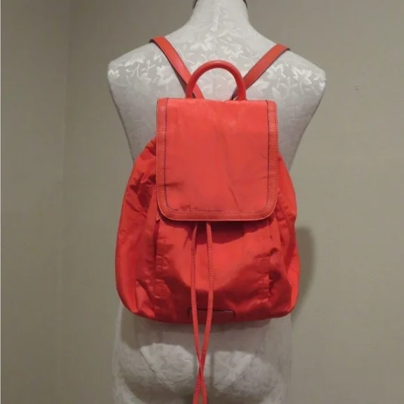 Vera Bradley Stylish Orange Backpack/Purse for Women - Picture 3 of 6